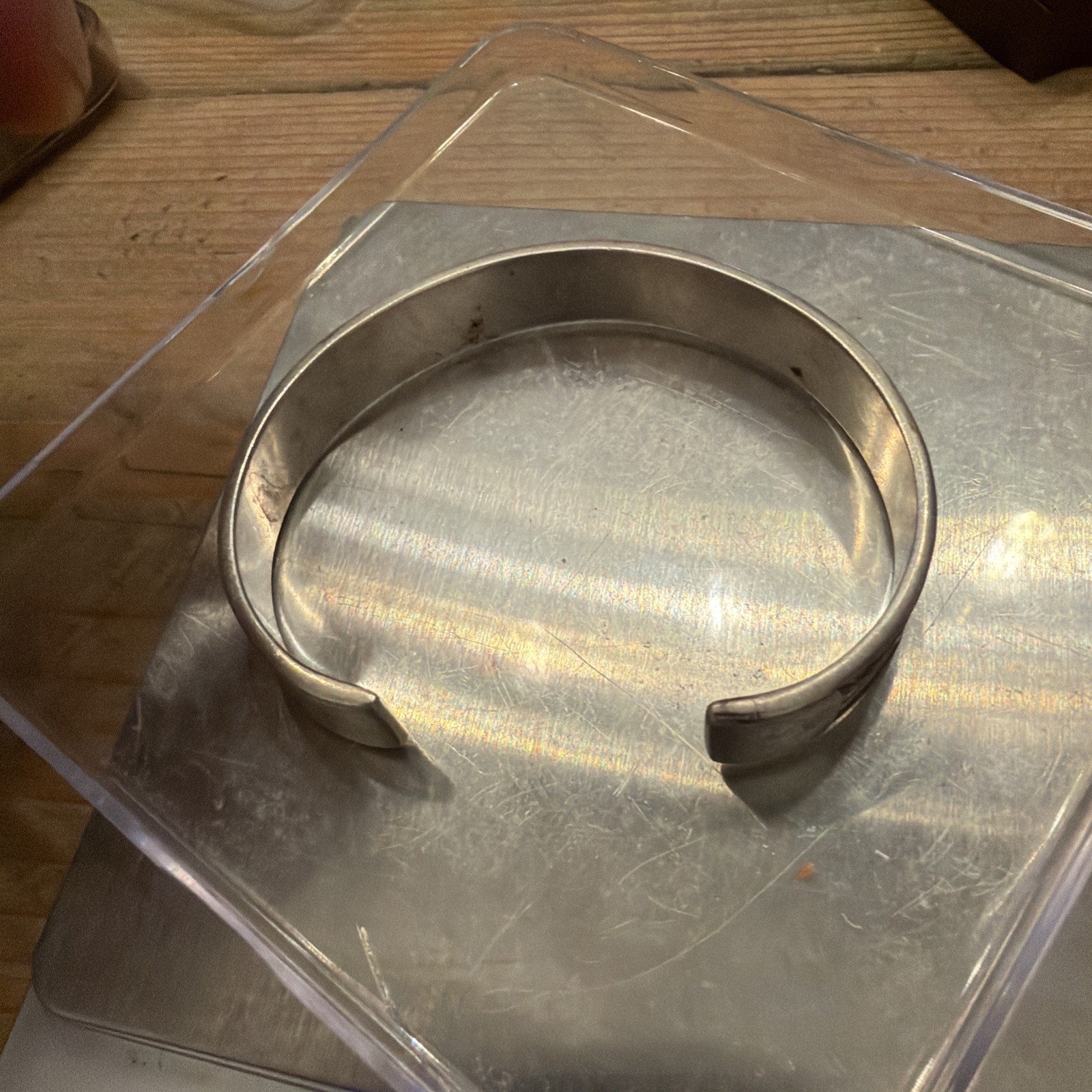 925 Celtic Knot solid Silver Cuff Bracelet Bangle… - image 6