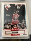 1990-91 Fleer - Michael Jordan #26 No Black Line Above Biographical Information