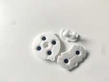 White Silicone Rubber Button Pad for Nintendo Game Boy Advance GBA