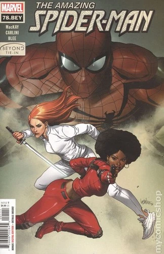Amazing Spider-Man #78 Yu Variant NM 2022 Stock Image