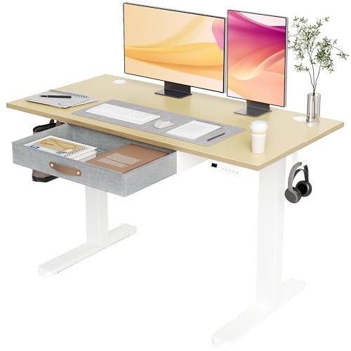 Standing Desk with Drawer, 48