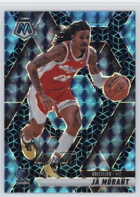 2024-25 Panini Mosaic FOTL FOTL Spectris Blue Mosaic Prizm 6/25 Ja Morant #195