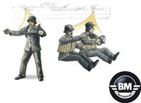 Cmk German Deck Crew Schnellboot S-100 3 Figuren 1:72 Bausatz Model Kit F72160