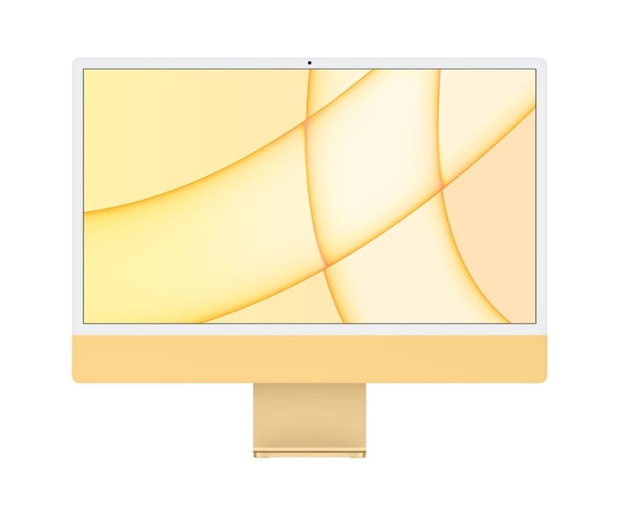 Apple iMac 24 (4 porte) M1 | Ram 16 2TB | 2021 Giallo| No M & T (eccellente)