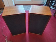 Vintage 1970s Pair Of Dynatron Speakers LS 1638  Wood