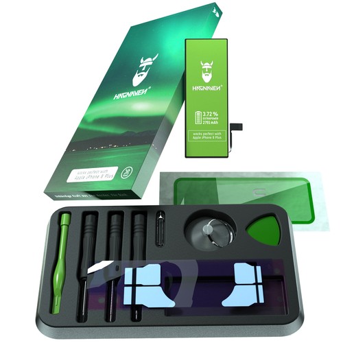 Batterie HAGNAVEN® pour original Apple iPhone batterie de rechange kit d'outils + instructions - Photo 17 sur 22