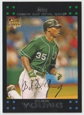 2007 Topps Baseball #20a Delmon Young RC - Rays