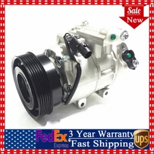 AC A/C Compressor w/ AC Clutch Fit For 2007 2008 Kia Rondo LX EX 2.7L 977011D200