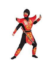 Costume for Kids Ninja Boys Halloween Costume Small 4/6