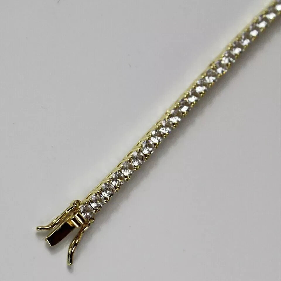 5.89CT Black Friday Gift Tennis Bracelet For Women Gift Round Natural