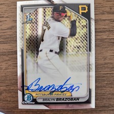2024 Bowman Chrome Prospect Autographs #CPABB Bralyn Brazoban