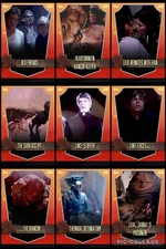 Topps Star Wars Digital Card Trader 21 Card Red Jabba's Palace Insert Set