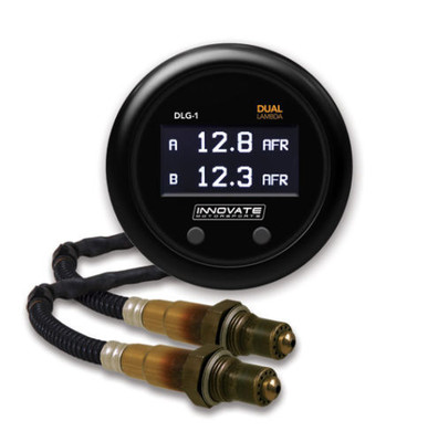 Innovate DLG-1 Dual Lambda Wideband Controller O2 02 Air/Fuel Ratio Gauge Kit