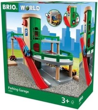 BRIO 33204 Parking Garage Compatible with all BRIO Railway Train Sets