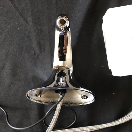 Chicago Faucets Bathroom Faucet Touchless in Polished Chrome EVR-A12A-13ABCP H4