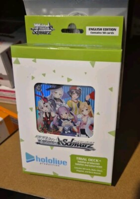 Weiss Schwarz Trial Deck + Hololive Production 2nd Generation Englisch