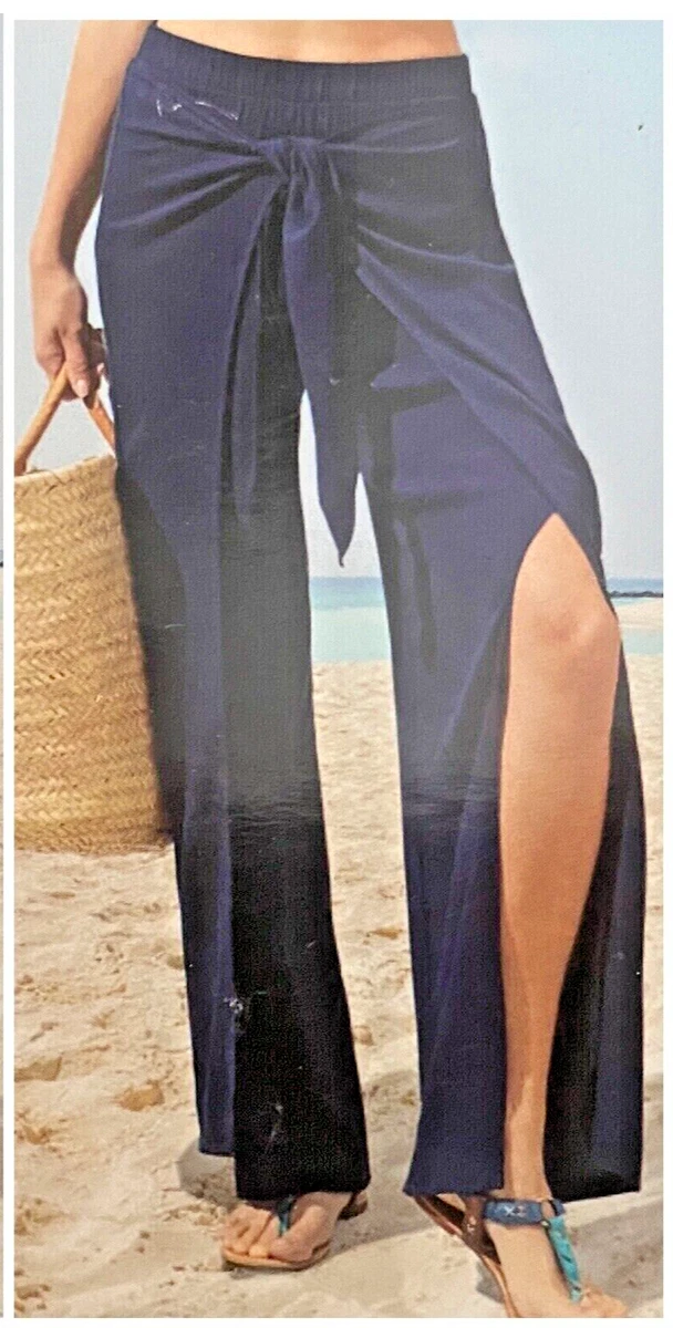 Navy cheap beach pants