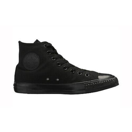 Converse Chuck Taylor All Star HI Black Monochrome M3310 Unisex BASKETBALL SHOE - Picture 2 of 8