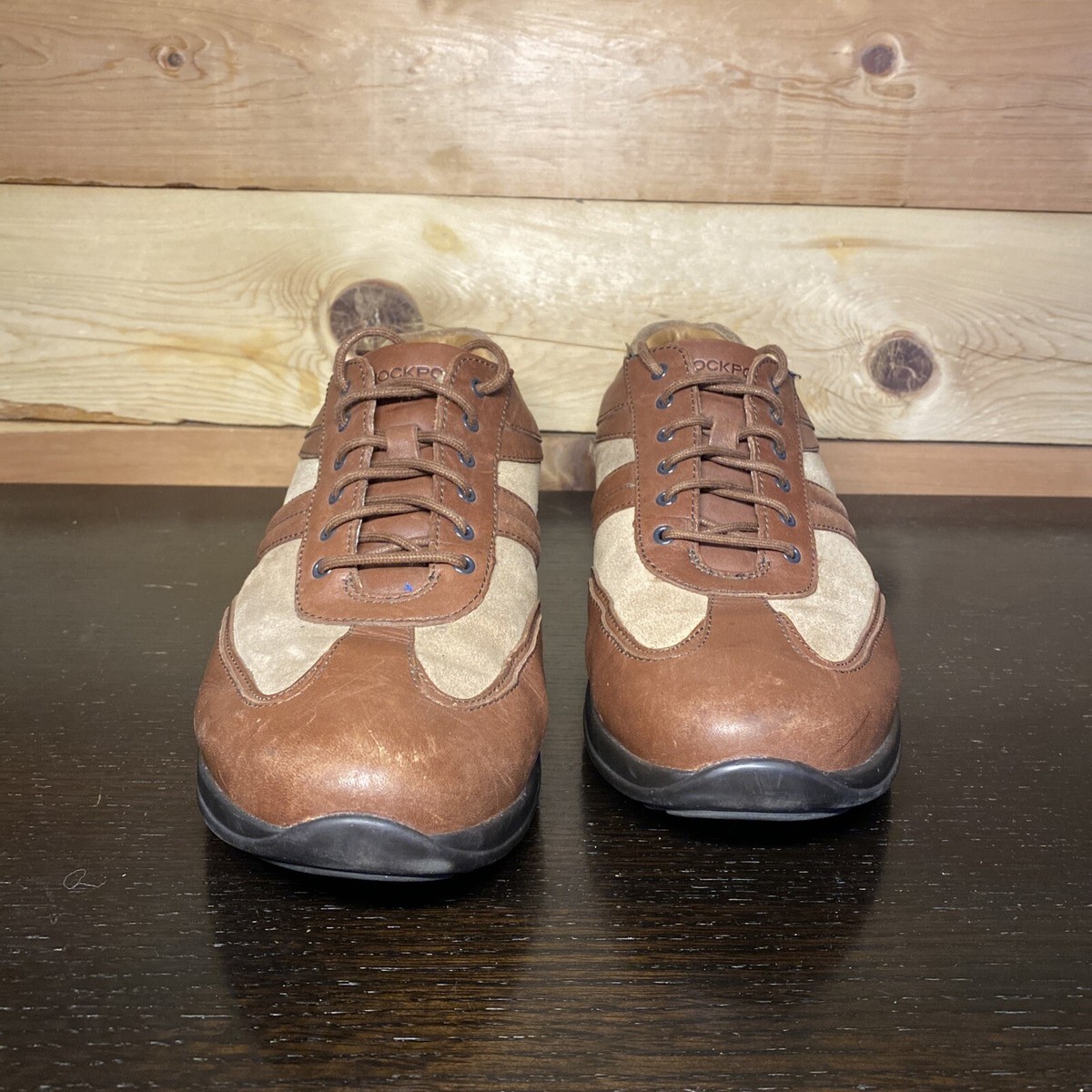 Rockport Mens Sneakers Shoes Suede Tan US Sz 9W Rockport Mens Bronson LTT Sneakers | eBay main image 4