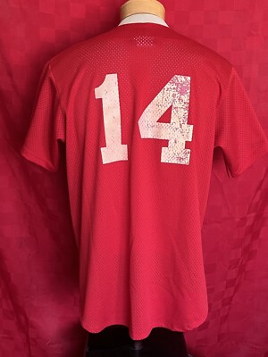 Majestic社製　Reds Pete Rose ユニフォーム　14 Cincinnati Reds to Wear #14 Patch in Memory of Pete Rose in