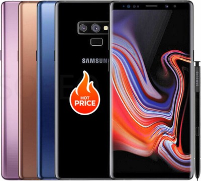Original Samsung Galaxy Note 9 N960U 512GB Fully Unlocked Smartphone OPEN BOX A+