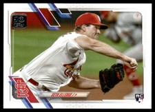 2021 Topps Update Advanced Stat Seth Elledge RC 289/300 St. Louis Cardinals