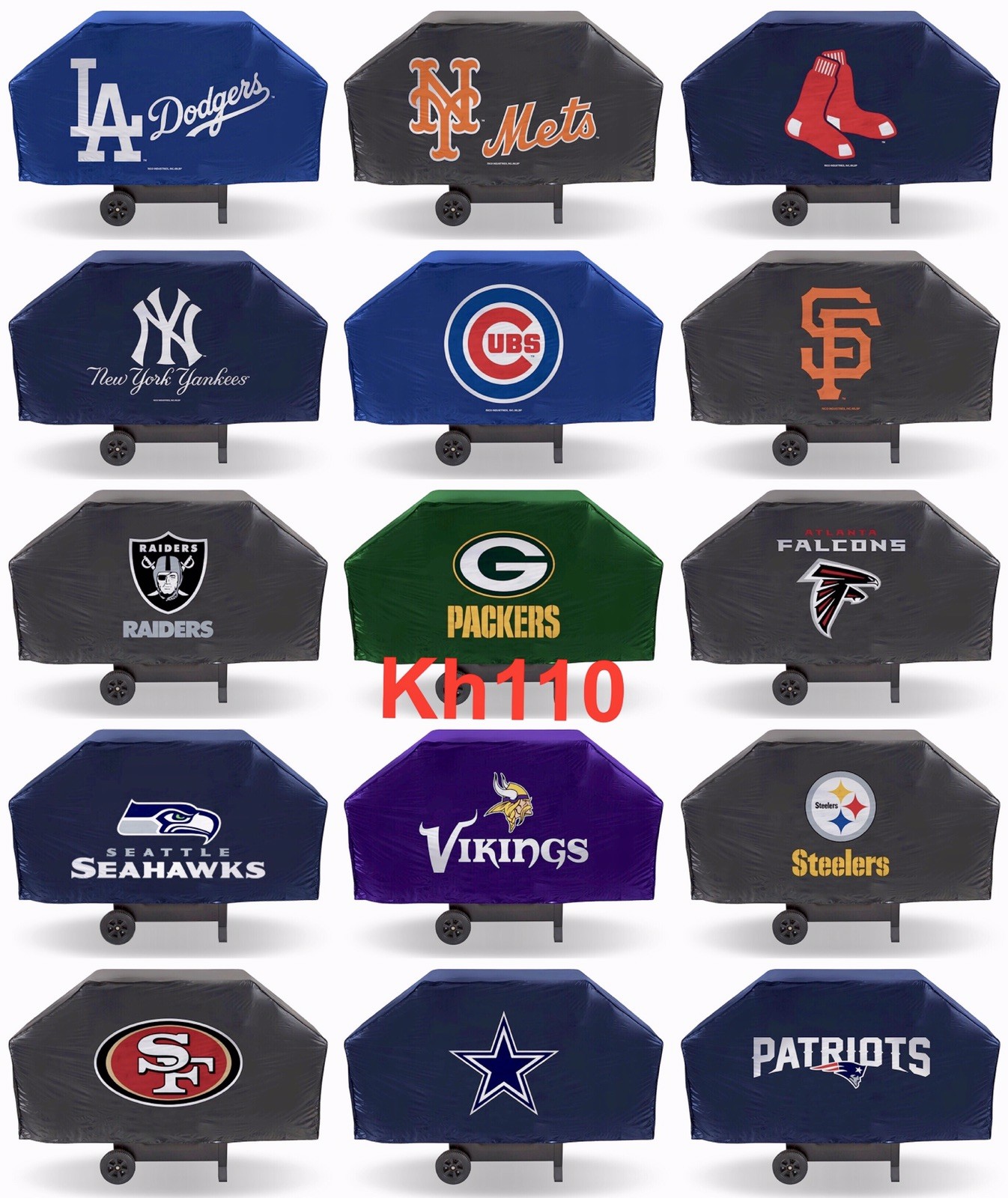 NFL,MLB Team Barbecue BBQ Grill CoverPick your Team eBay
