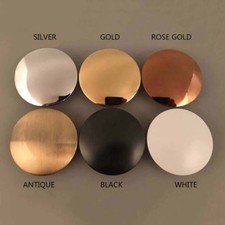 66mm Brass Basin Sink Waste Pop Up Plug Cap Click Clack Push Button Replacement