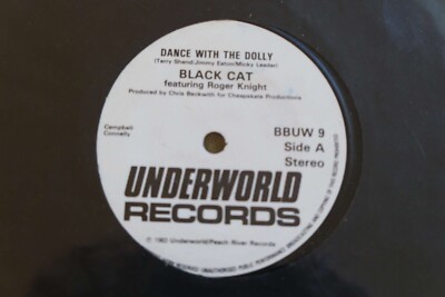 BLACK CAT   DANCE WITH THE DOLLY 7    Nr MINT UK 1983 ROCK  n  ROLL