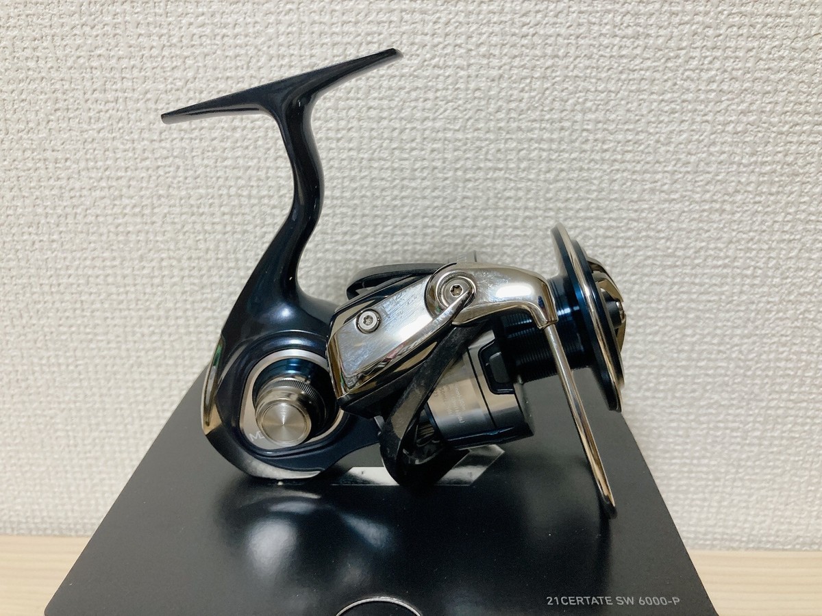 Daiwa Spinning Reel 21 CERTATE SW 6000-P Gear Ratio 4.9:1 Fishing