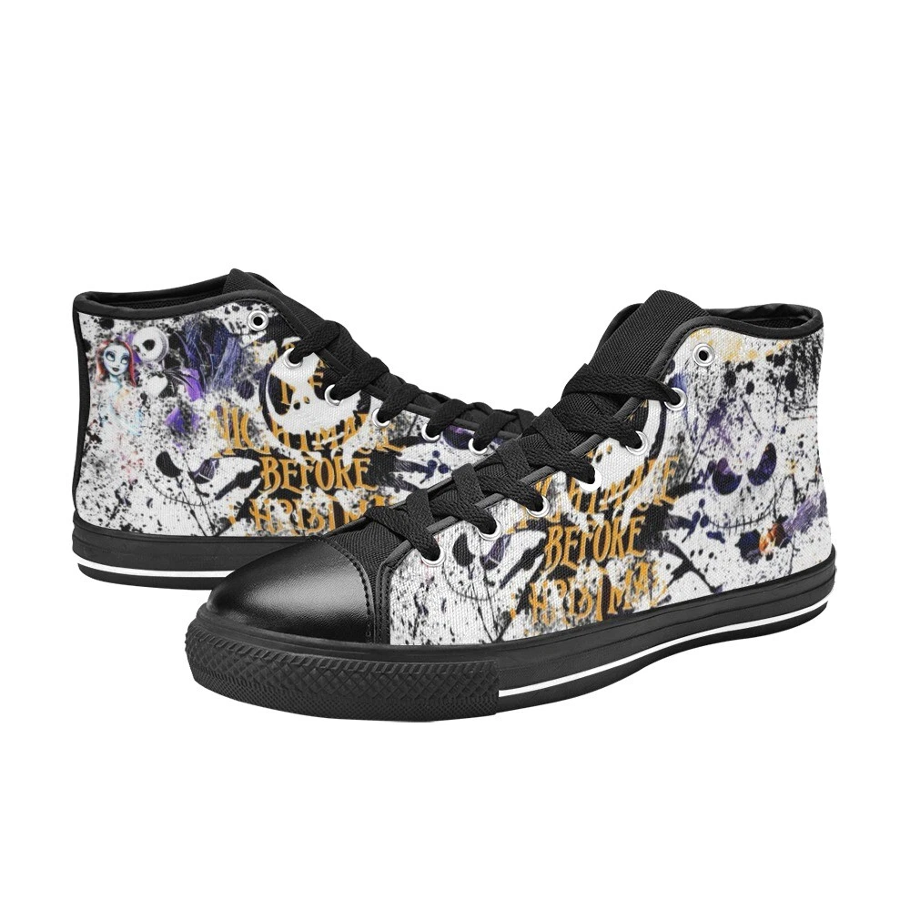 The Nightmare Before Christmas High Top Shoes Sneakers