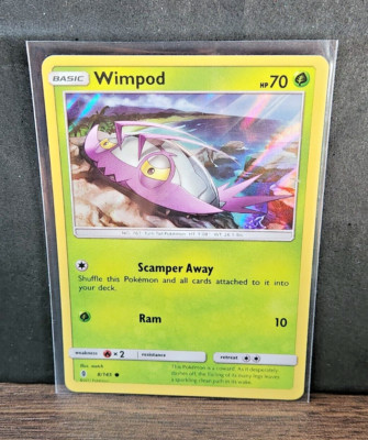 Pokémon Tcg Wimpod 8/145 Reverse | Meses sin interés