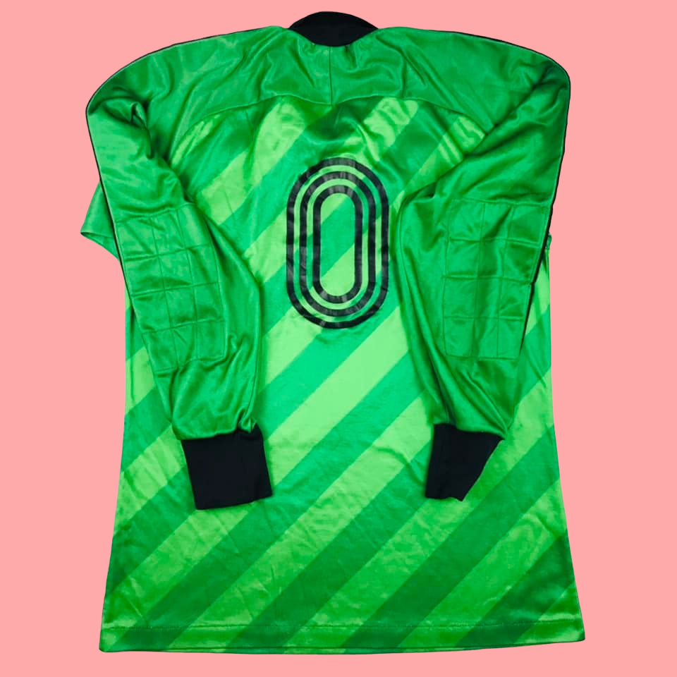 Adidas Vintage Green Template Goalkeeper Soccer Jersey Football