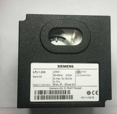 New Siemens Gas Burner Program Controller 230V LFL1.333 Serie 02