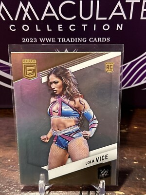 2023 Panini Donruss Elite WWE Lola Vice Rookie Wrestling Trading Card #96 NXT