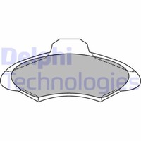 Set BeläGe Bremse, Scheibenbremse LP1139 Delphi FüR Ford