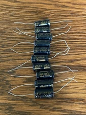 10pc Electrolytic Capacitor Axial BIPOLAR 2000hr 105℃ 68uF 100V 16x33 Supertech