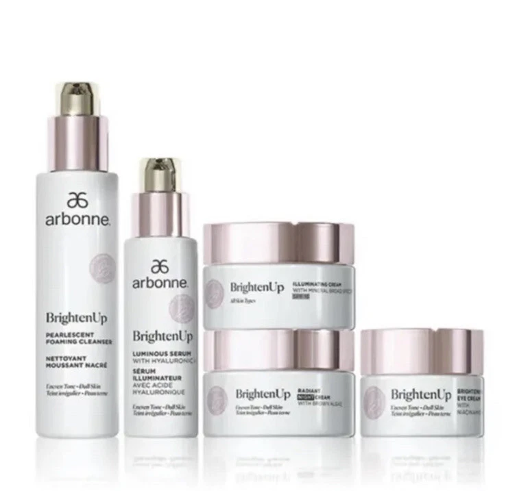 Arbonne BrightenUp Set 5 brillante Produkte