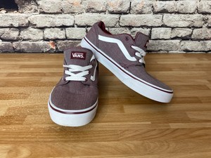 womens burgundy vans