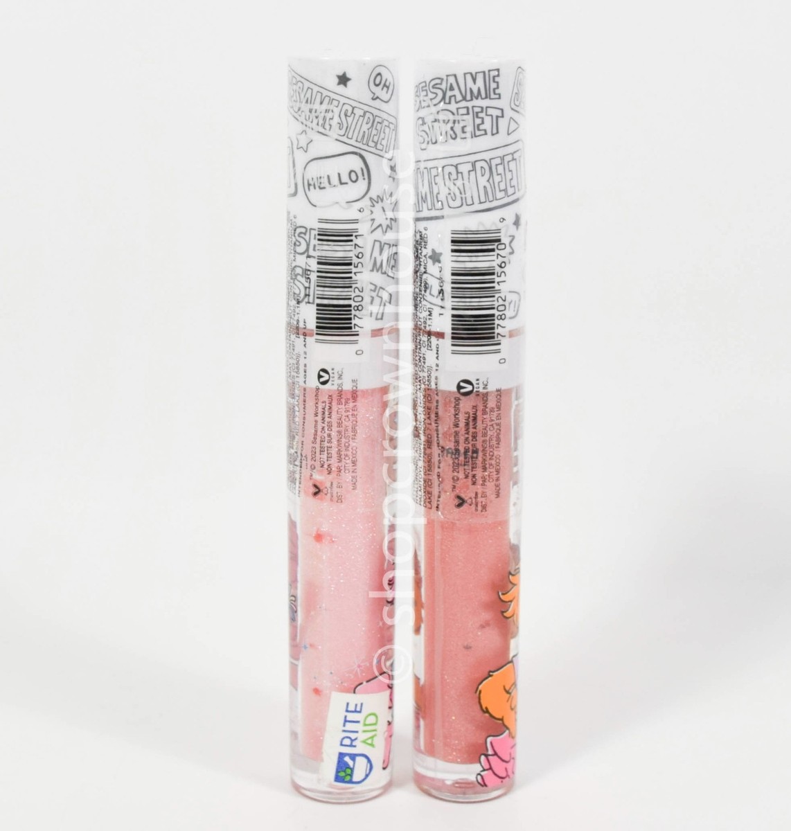 2 Wet n Wild Sesame Street Happy To Be Me Lip Gloss - FAIRY TALES