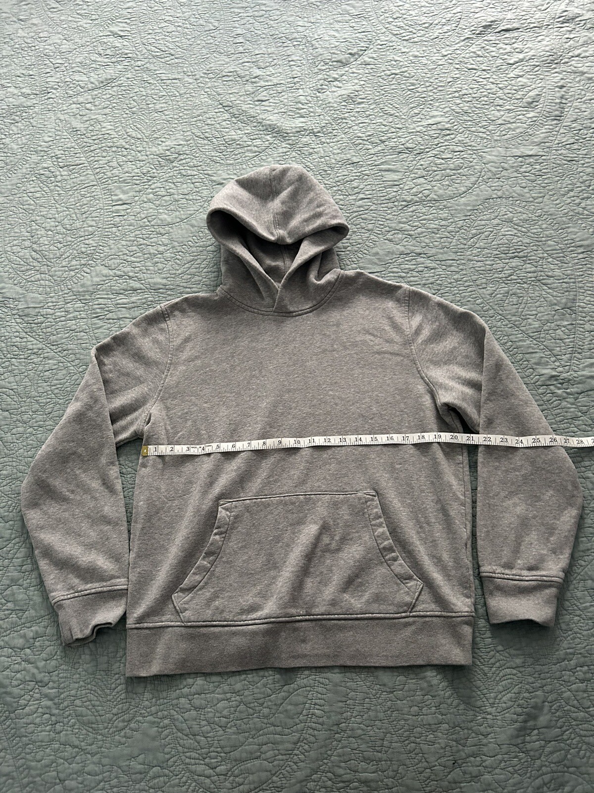 Gap Hoodie Gray Blank Pullover Cotton Men's Size Medium eBay