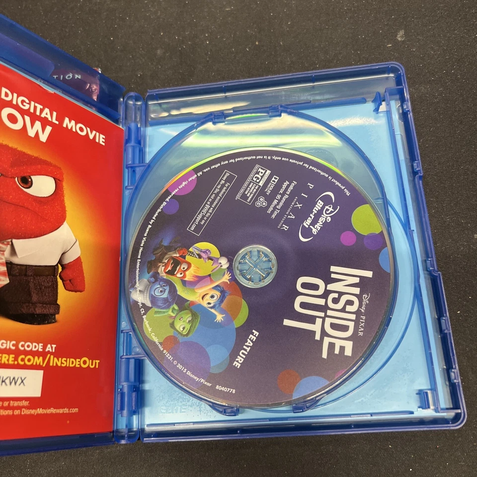 Inside Out Ultimate Edition 3D Blu-ray, Blu-ray, DVD, Bonus Blu-ray w/ Slipcover - Image 2 of 3
