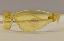 Set of 2 Yellow Bomber Xtreme Eyewear Z87.1 Safety Goggles NOS + Free Sticker