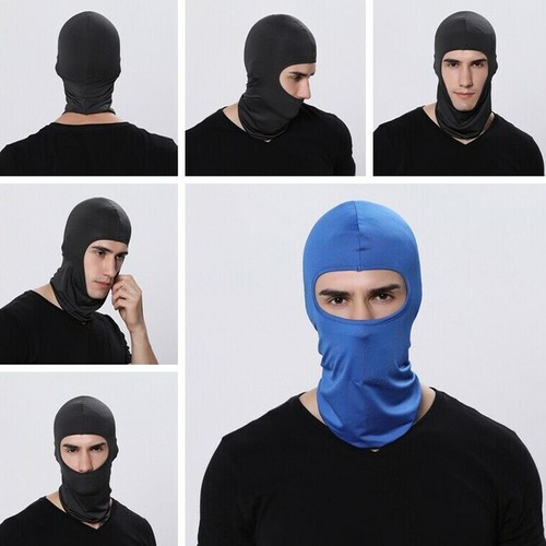 3 or 4 Motorcycle Cycling Balaclava Full Face Masks Scarf Thin Helmet Liner Caps - Imagen 12 de 25
