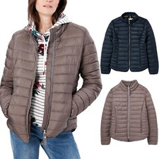 Women's Bubble Puffer Jacket Quilted Padded Ladies Coat Winter Outwear Warm Zip