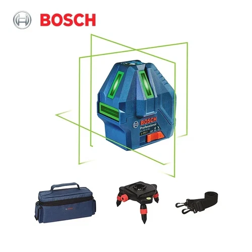 Original BOSCH GLL 5-50XG Professional Green Laser Level 3D 5-Line Self Measure - Picture 1 of 5