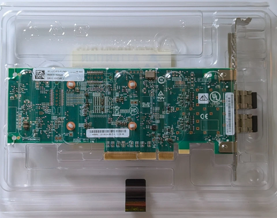 QLE2692-DEL QLOGIC/DELL dual port 16 Gbit PCIe 3.0 Host Bus Adapters - Image 2 of 2