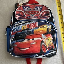 "Mochila pequeña Ruz Disney Pixar Cars 3D 12"""