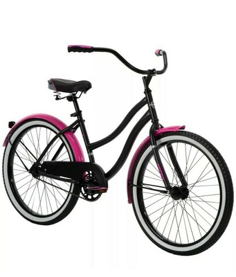 huffy pink beach cruiser