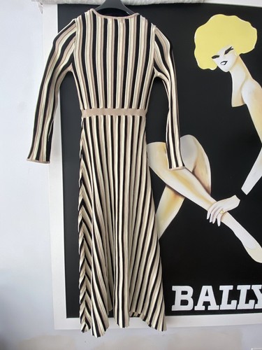 Dress Size Small Striped Long Sleeve Dress Women’s Runway scout Women’s Clothes - Picture 14 of 17